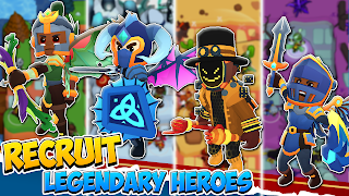 Idle Hero TD Tower Defense RPG 截圖 6