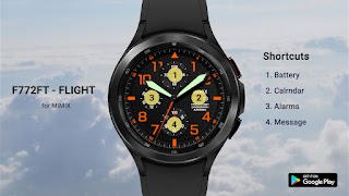 MIMIX F772ft Flight Watchface capture d'écran 3