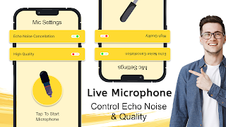 ไมโครโฟน Live Bluetooth โปสเตอร์