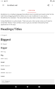 5 Schermata Simple Markdown