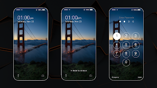 برنامه‌نما Pin Screen Lock عکس از صفحه