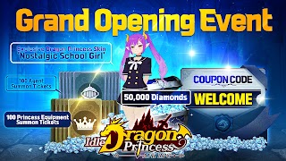 Idle Dragon Princess : AFK RPG स्क्रीनशॉट 1