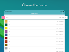 Sprayer calibrator screenshot 6