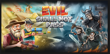 Evil shall not pass poster