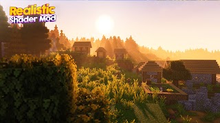 Realistic Shader Mod Minecraft スクリーンショット 2