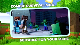 Zombie Apocalypse Mod MCPE captura de pantalla 6