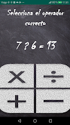 Mathematical operations game. screenshot 4