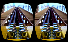 VR Roller Coaster Fun syot layar 1