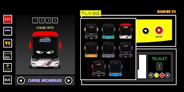 پوستر Bus Telolet Basuri Strobo Mata