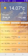 EasyWeather: live weather list Affiche
