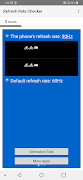 Refresh Rate Checker تصوير الشاشة 2
