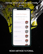 Rubiks Cube Solver Roux method syot layar 4