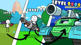 One Gun: Stickman 火柴人 截图 1