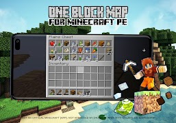 برنامه‌نما One Block Map For Minecraft PE عکس از صفحه