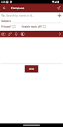 URA Messaging screenshot 2