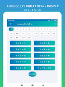 Tablas Multiplicar para niños ภาพหน้าจอ 7