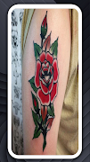 Rose Tattoos Design تصوير الشاشة 6
