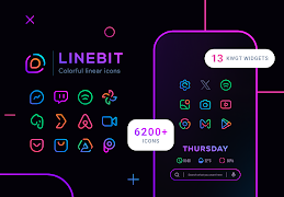 Linebit Icon Pack Cartaz