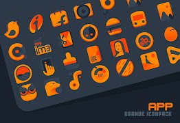 1 Schermata Atom Orange IconPack