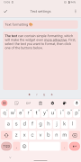 Sticky Notes text widget screenshot 2