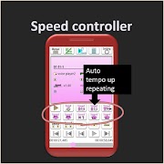 پوستر Speed Change Music Player