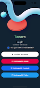 Taearn - Flutter App Template Screenshot 1