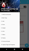 HTML-CSS Training App-450 Pgms screenshot 5