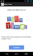 Newborn Baby Timer screenshot 4