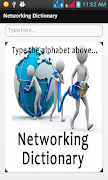 Networking Dictionary plakat