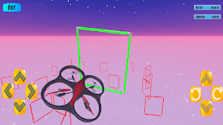 Drone Simulation - Space Drone Racing Simulator 3D Ekran Görüntüsü 6