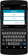 Bookmarker screenshot 1