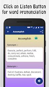 پوستر Synonym Antonym Learner Pro