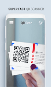 QR Scan - QR code reader, barc plakat