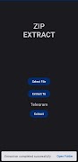2 Schermata Zip Extract