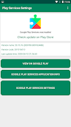 Launcher Google Play Services Settings (Shortcut) पोस्टर