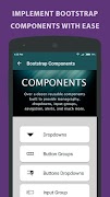 Learning Bootstrap 4  - Tutori 스크린샷 3