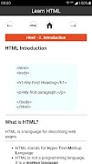 Learn Html Css Js تصوير الشاشة 4