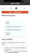 Learn Html Css Js تصوير الشاشة 4