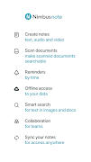 Nimbus Note - Useful notepad پوسٹر