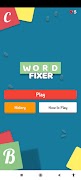 Word Fixer Plakat