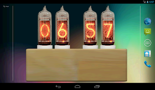 Nixie Tube Clock Widget (LITE) screenshot 5