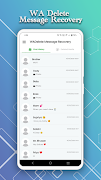 Recover Deleted Messages WA captura de pantalla 4
