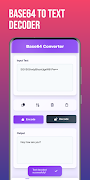 Base64 Encoder Decoder স্ক্রিনশট 1