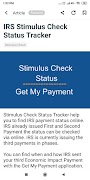 Stimulus Check Status Tracker Ekran Görüntüsü 3