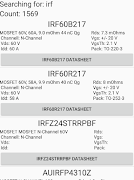 MOSFET транзисторы оффлайн 截图 4