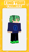 برنامه‌نما Meme Skins Minecraft عکس از صفحه
