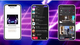 Music Stream Tips Simple Music پوسٹر