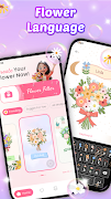 Flower Language Keyboard 海報