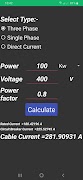 Electrical Calculations screenshot 6