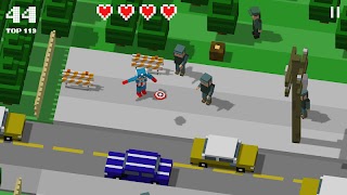 1 Schermata Crossy Heroes: Road Avengers